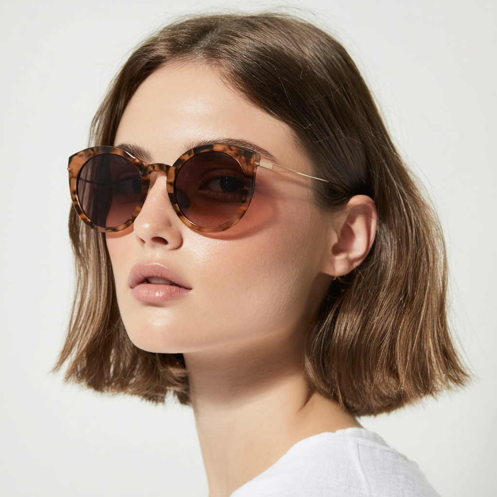 GUESS Women's Gu3027 Round Sunglasses