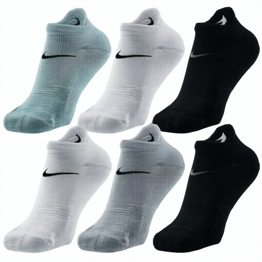 Nike Little Boys Cushioned Ankle Socks 6 Pack