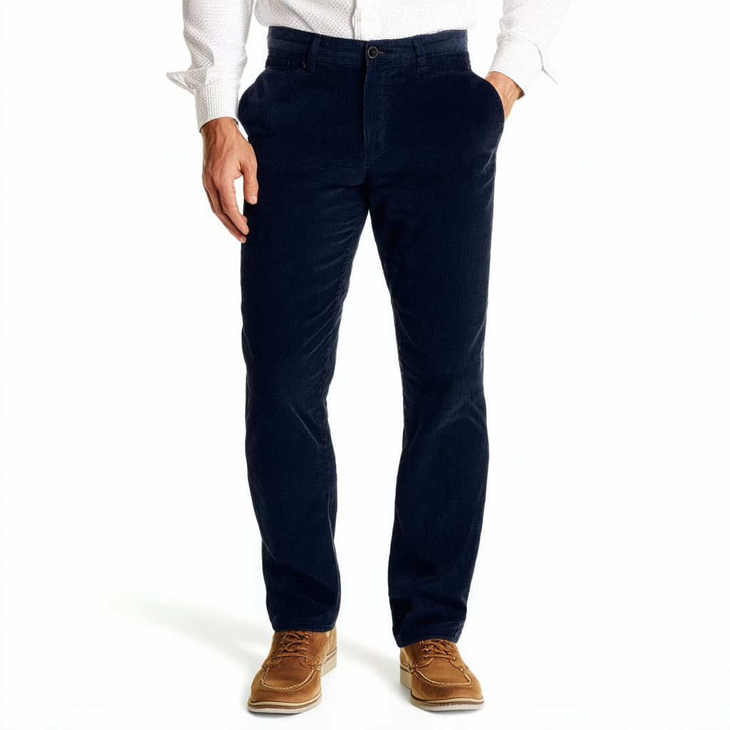 Nautica Men's Straight Leg Corduroy Pant