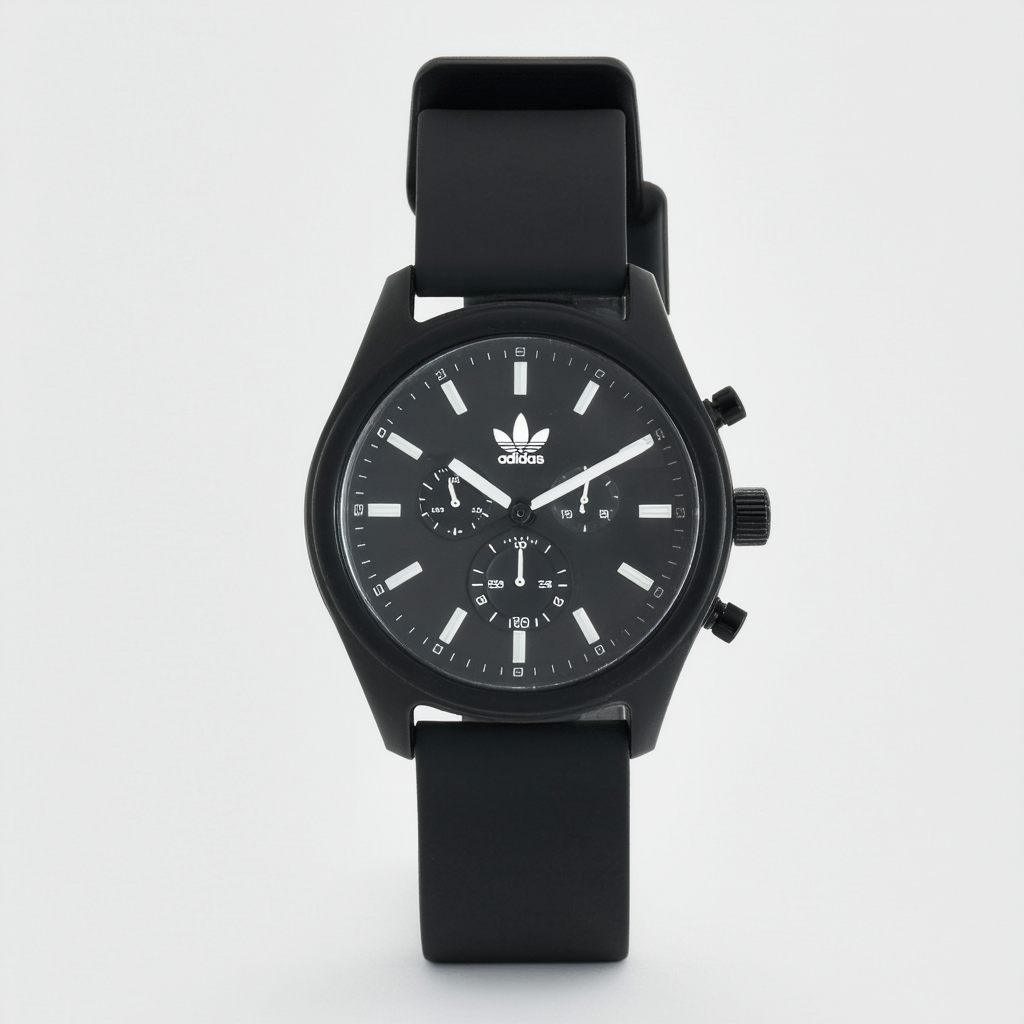 adidas Men's ADP4001 Black Polyurethane Quartz Watch