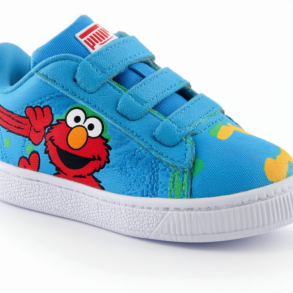 PUMA Sesame Street Basket Kids Sneaker (Toddler)