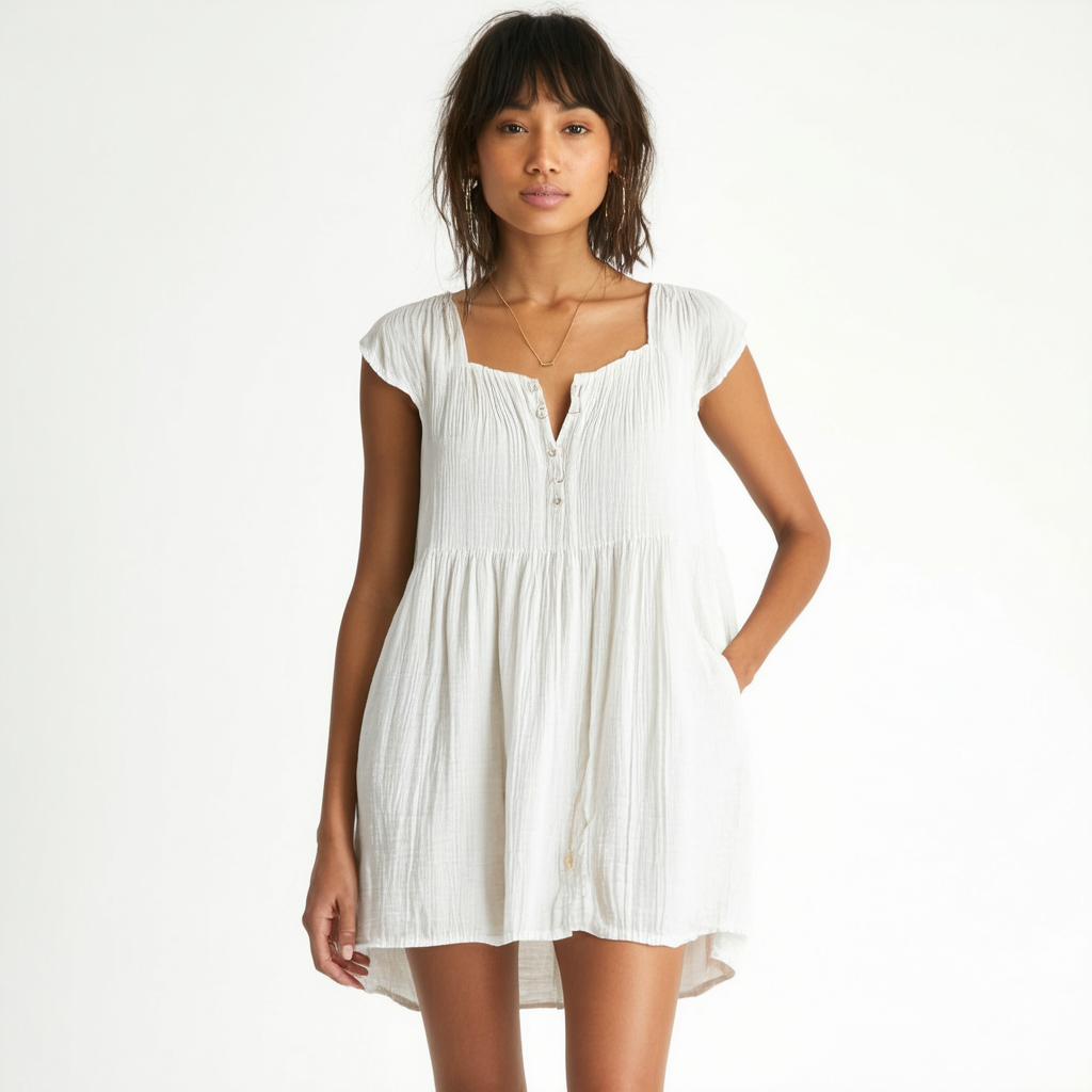 Lucky Brand Women's Popover Dress