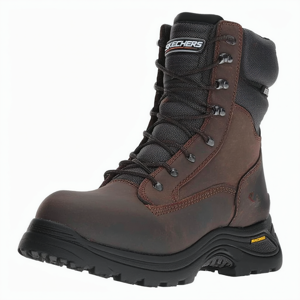 Skechers for Work Women's 76546 Stedman Tanzien Slip-Resistant Work Boot