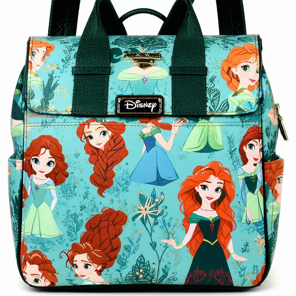 Loungefly Disney Mini Backpack, Disney Princess Stories Series Pixar Merida, Brave