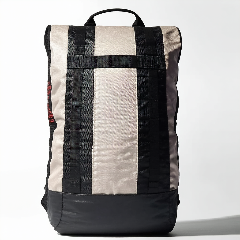 adidas Prime 6 Backpack, Alumina Beige/Black/Vivid Red, One Size