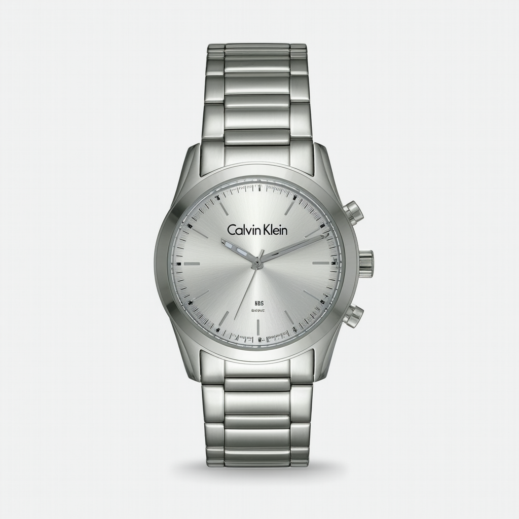Calvin Klein Bold Silver Dial Stainless Steel Men's Watch K2237120