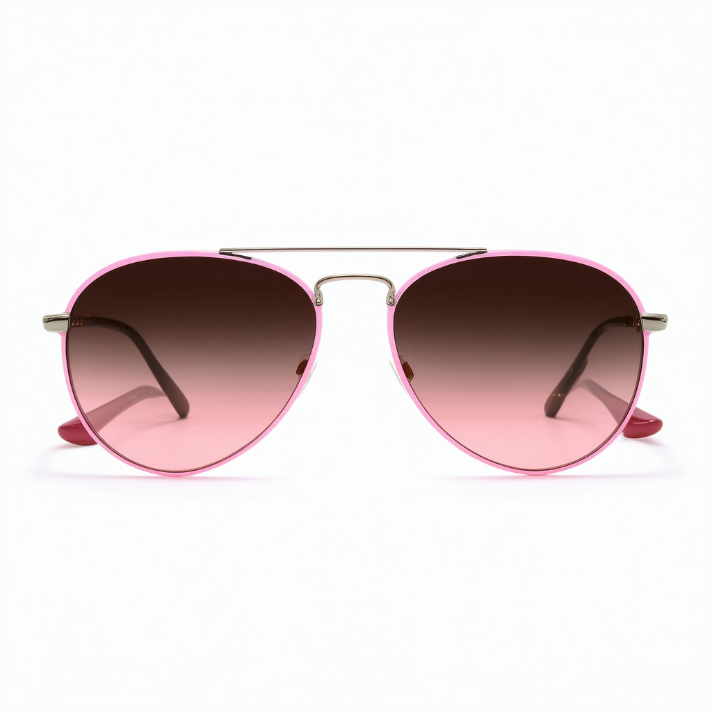 New Model! RB3025JM - 001/X3 | AVIATOR FULL COLOR Frame arista Lens pink gradient brown 58mm