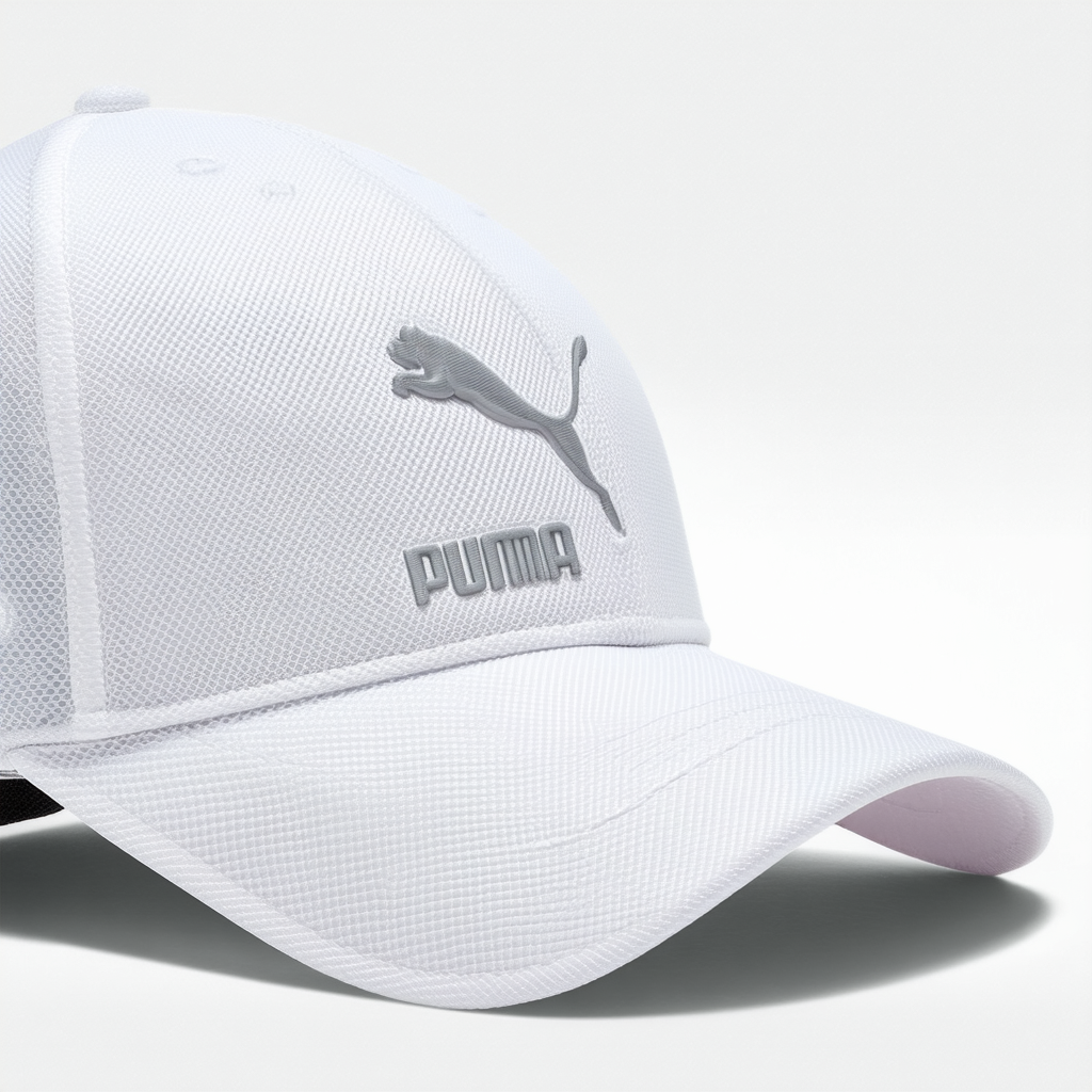 PUMA Women's Evercat Charged Adjustable Cap, White, OS