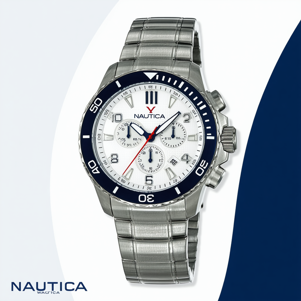 Nautica Men's N16559G NST 05 Blue Dial Watch