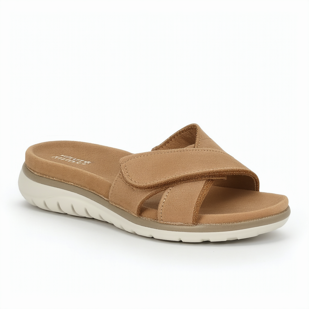 Naturalizer Womens Scout II Sandals 9.5 Biscuit Beige