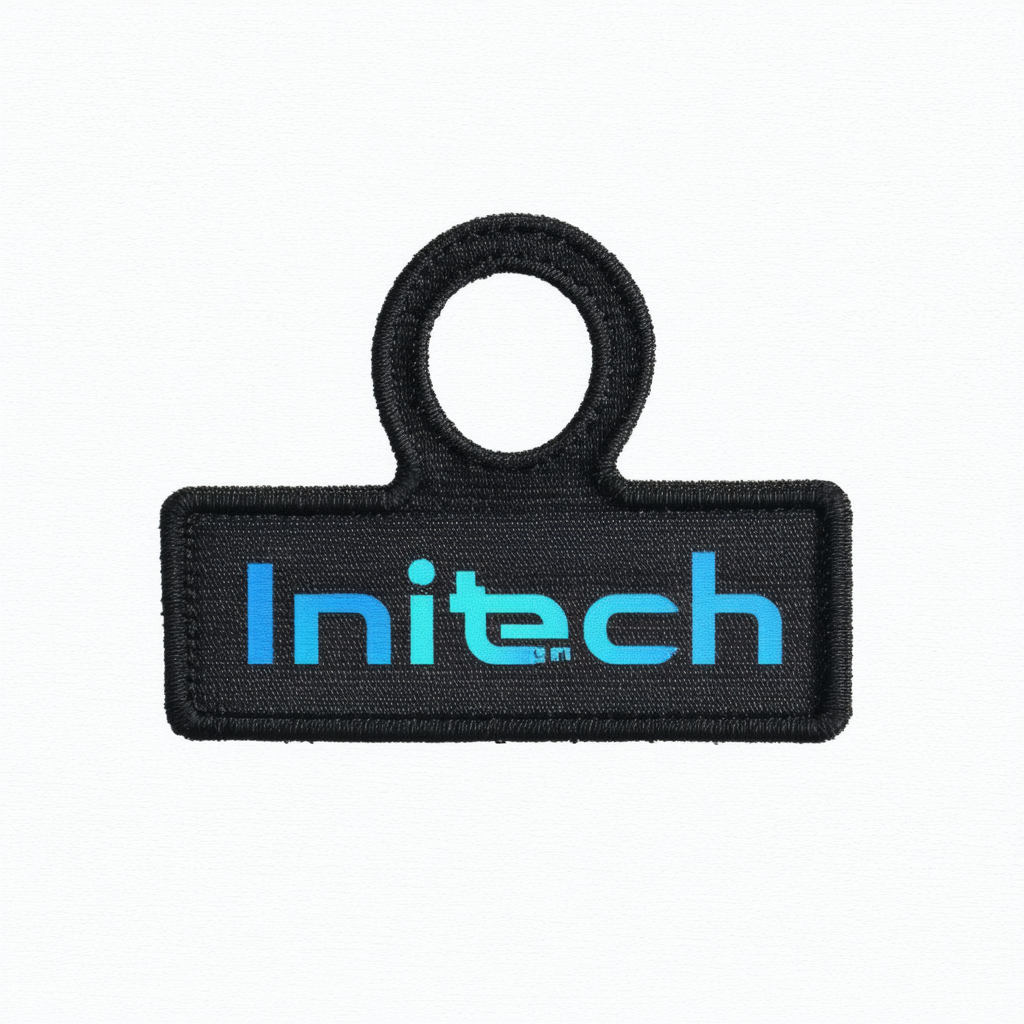 Trevco Office Space Initech Logo Adult Ringer Heather Black