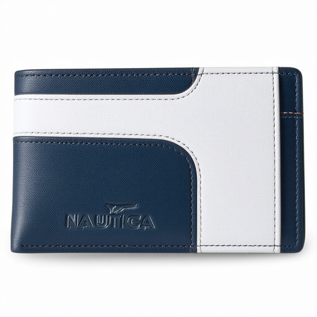 Nautica Men's Pennant Passcase Wallet