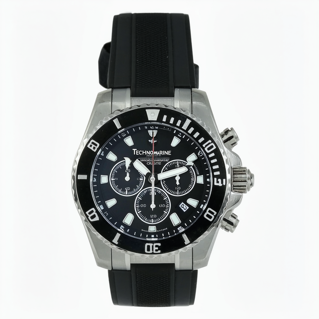 Technomarine Men's TM-115331 Cruise Analog Display Quartz Black Watch