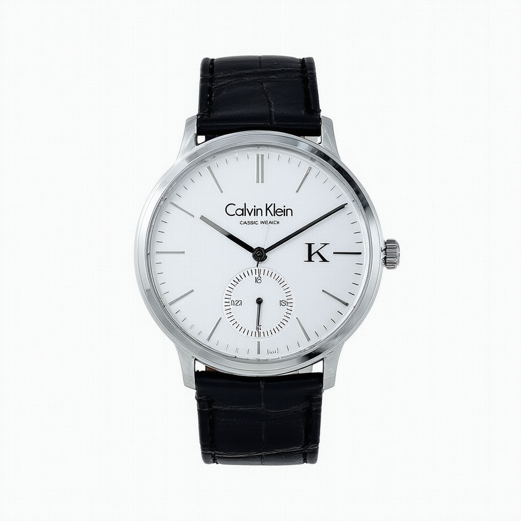 Calvin Klein CK Men's Black Classic Dress Watch K4D211C1
