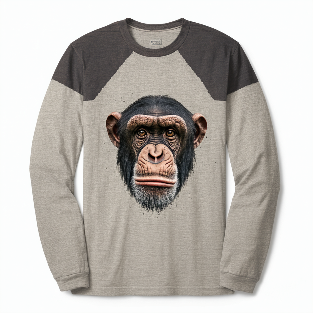 The Mountain Men's Chimp Face T-Shirt