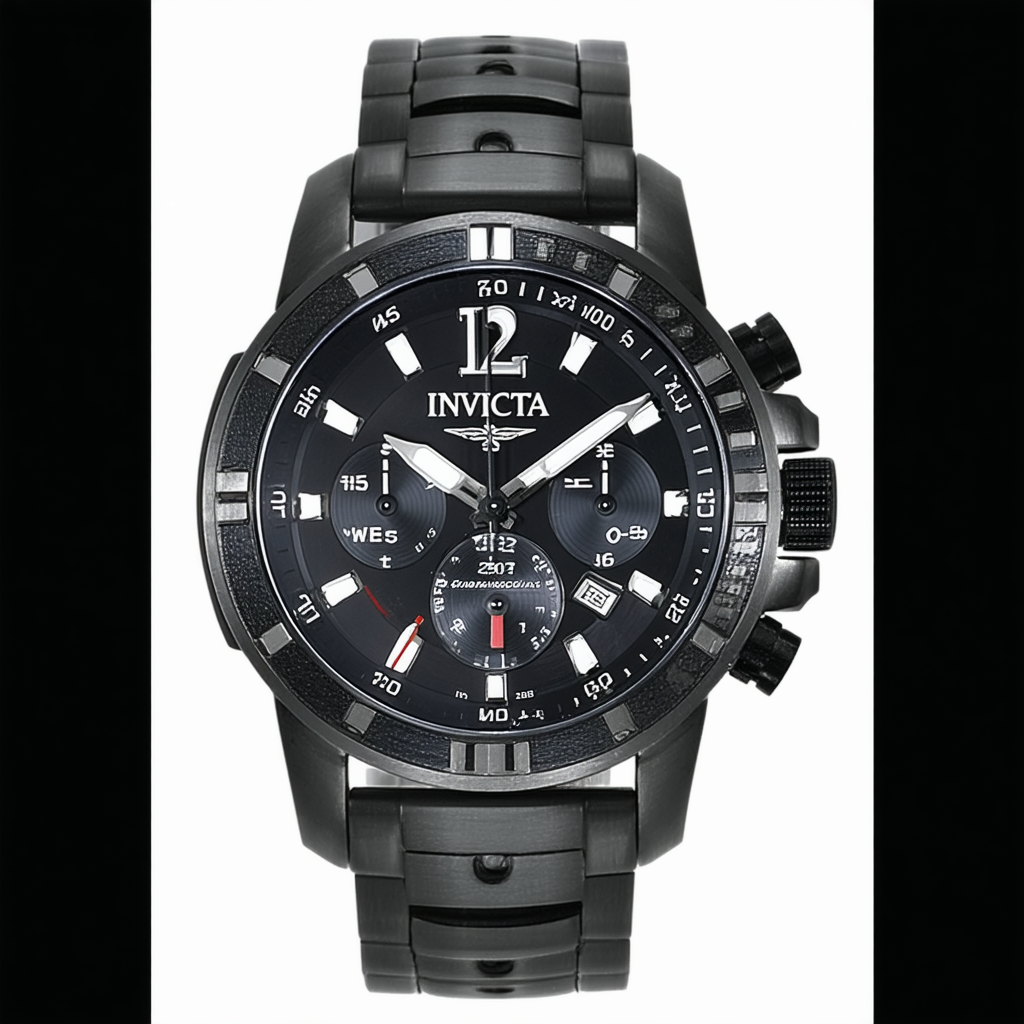 Invicta Men's TI-22 Automatic-self-Wind Watch with Titanium Strap, Black, 24 (Model: 20517)