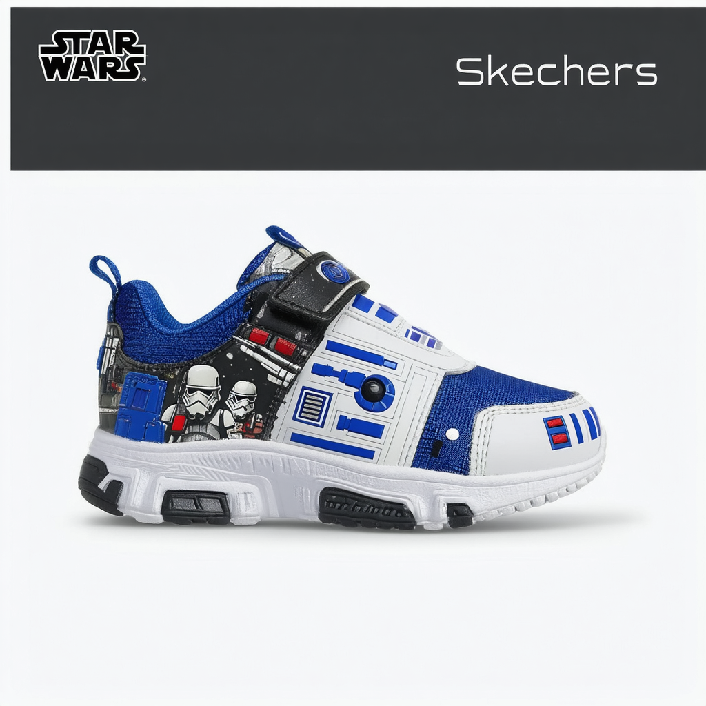 Star Wars Skechers Kids R2D2 Damager III Astronech Sneaker (Toddler/Little Kid)