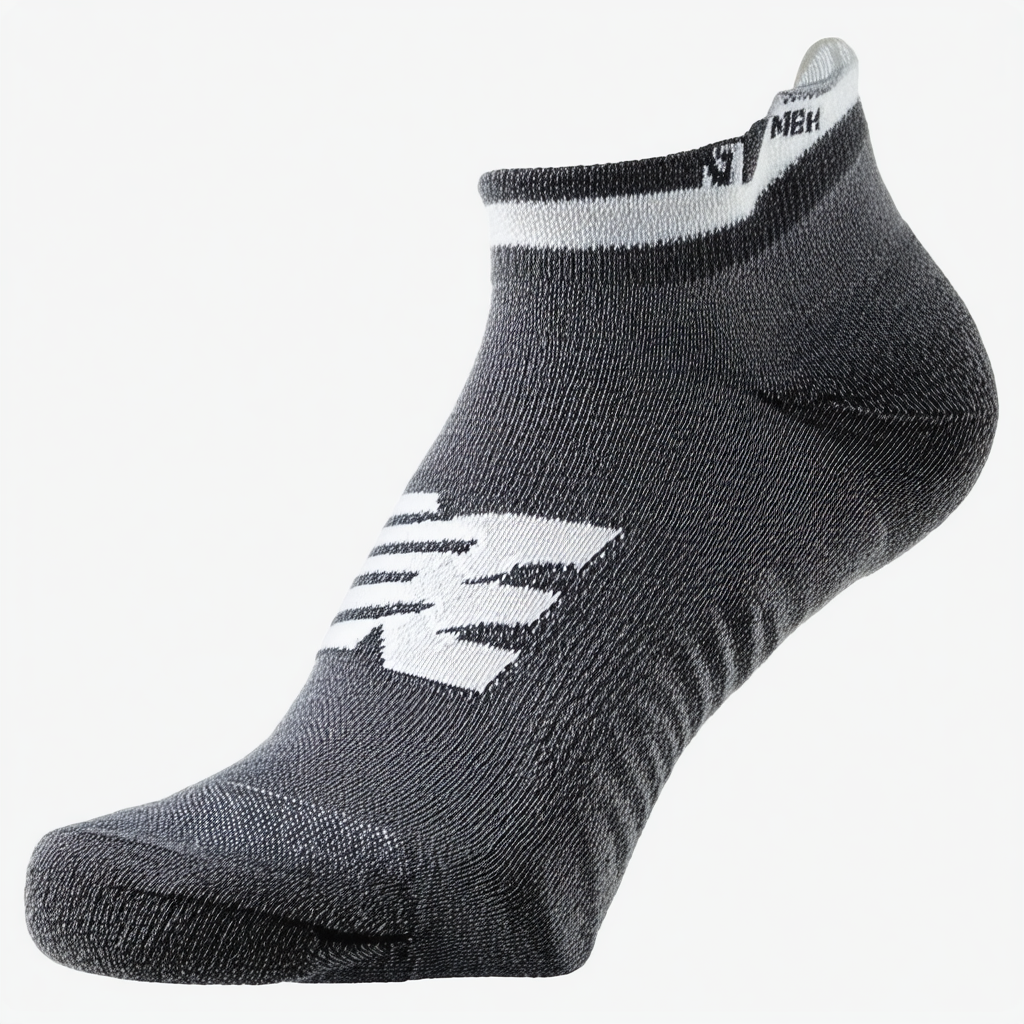 New Balance unisex-adult 1 Pack Run Foundation Cushioned No Show Socks