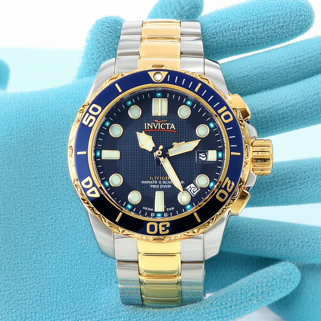 Invicta Men's INVICTA-14345 Pro Diver Analog Display Automatic Two Tone Watch