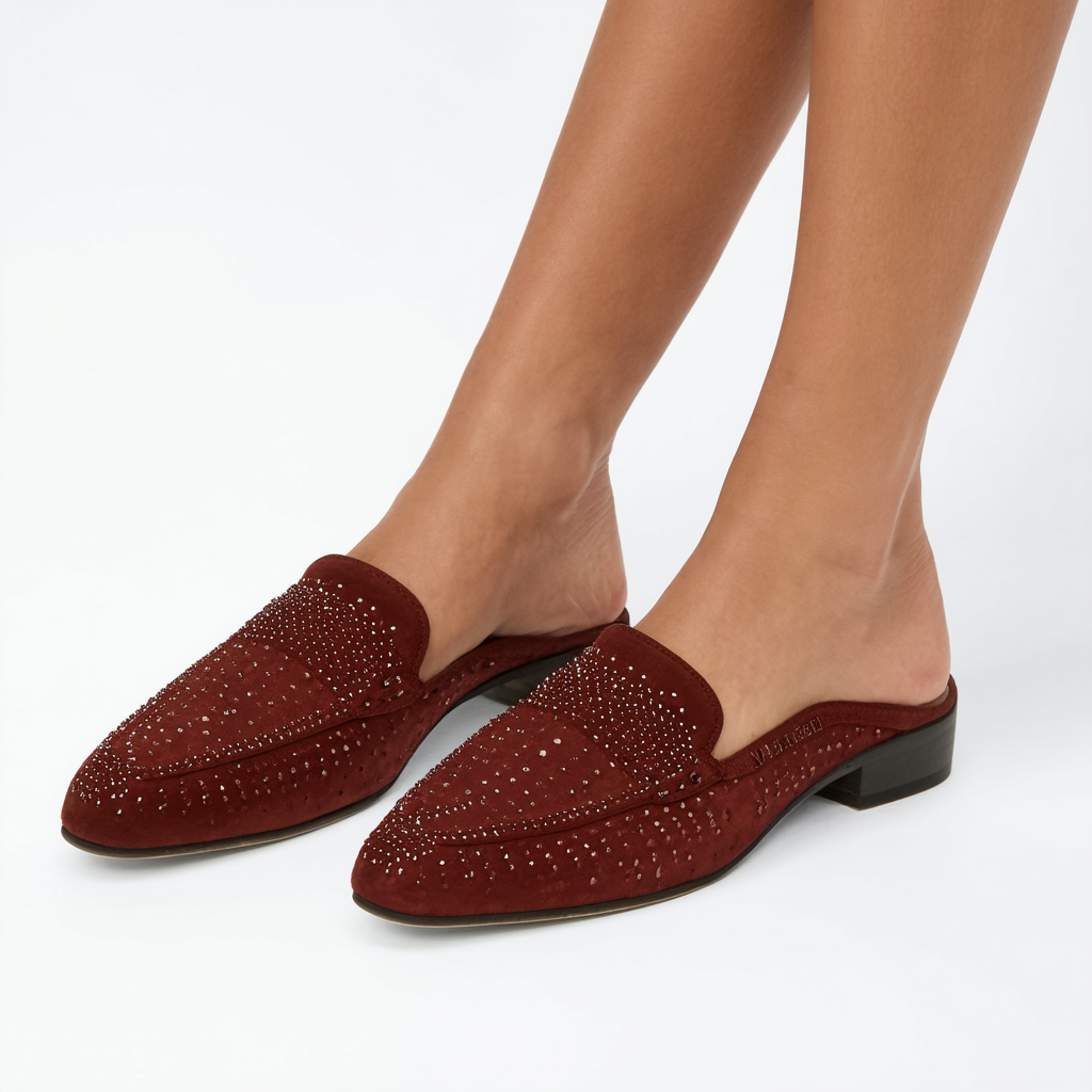 Naturalizer Womens September Embellished Slip On Loafers