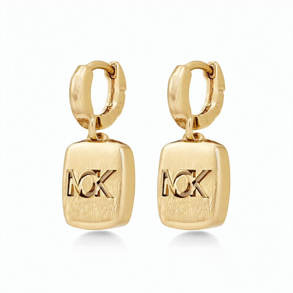 Michael Kors Hamilton -Tone Drop Earrings