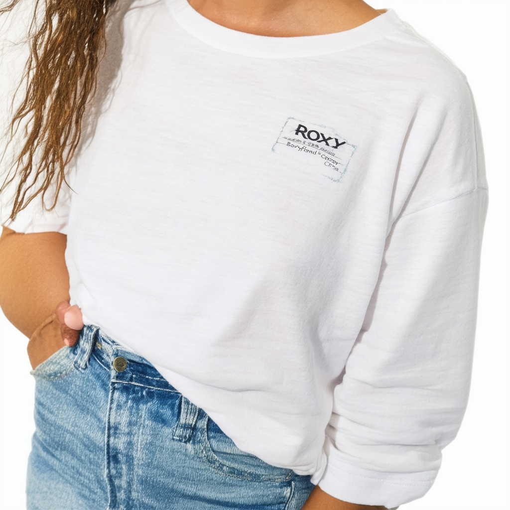 Roxy Women's Getaway Paradise Boyfriend Crew T-Shirt