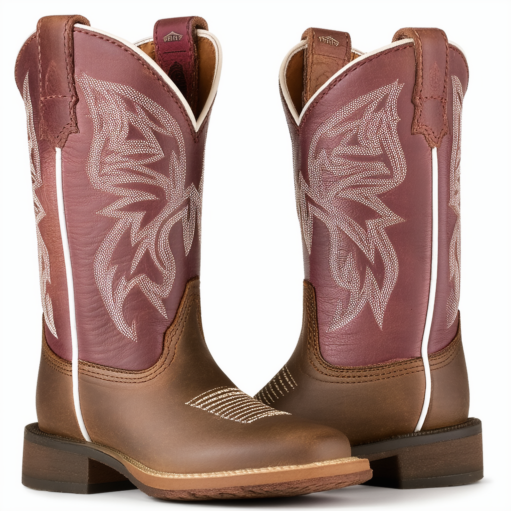 ARIAT girls Western Boot, Fudge Sickle, 6 Big Kid US