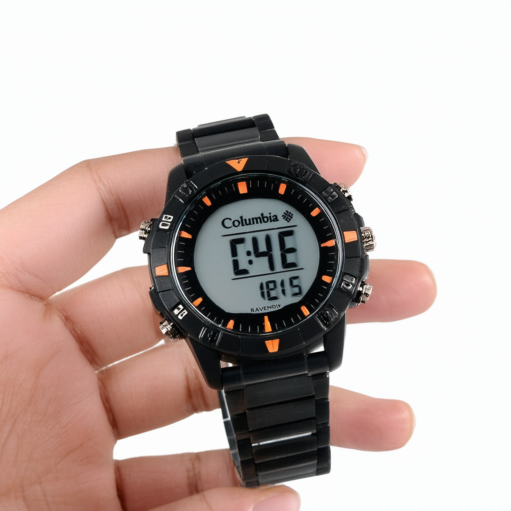 Columbia Unisex CT006015 Ravenous Black and Brown Digital Sports Watch