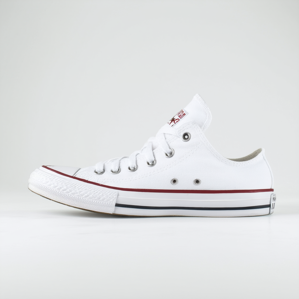 Converse Chuck Taylor All Star Low Top, Optical/White Canvas, 11.5 Women/9.5 Men