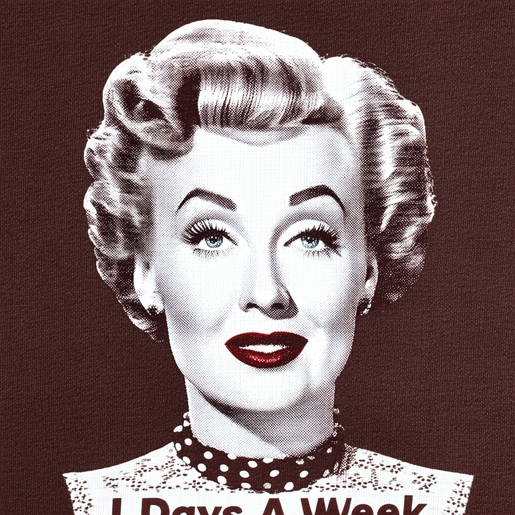 I Love Lucy 8 Days A Week Unisex Adult T Shirt for Men and Women