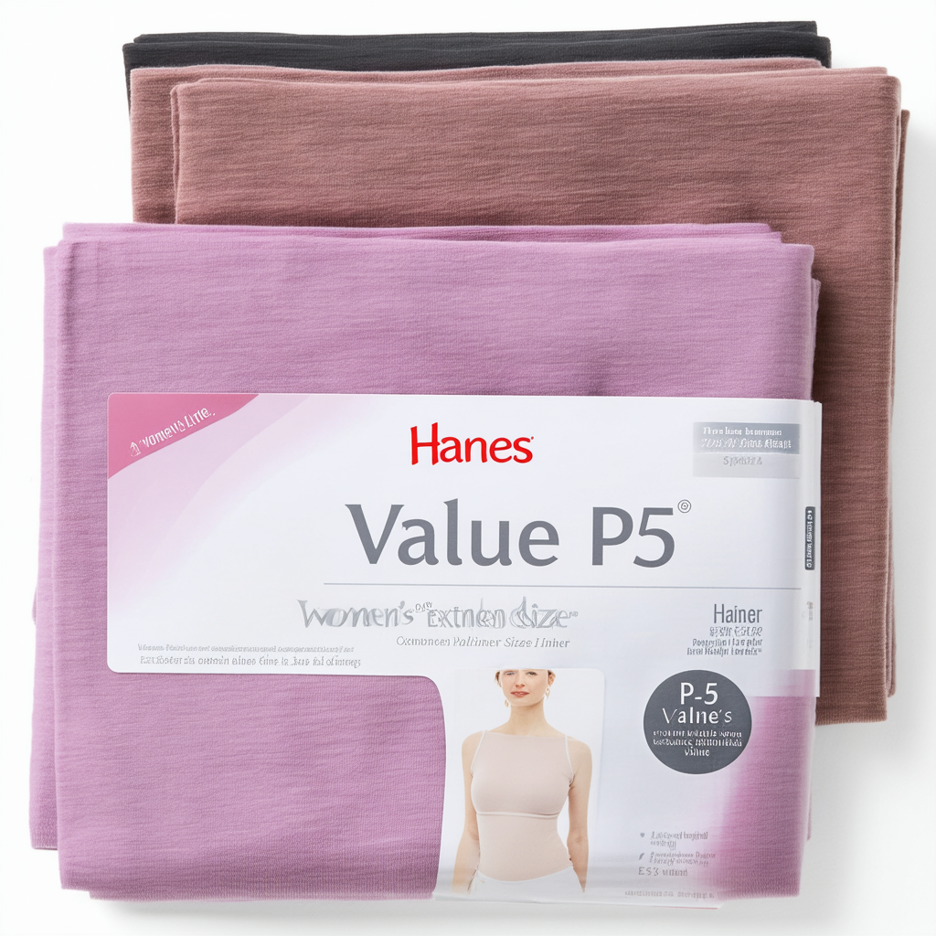 Hanes Women's Value P5 Extended Size Liner Hanes Women's Value P5 Liner