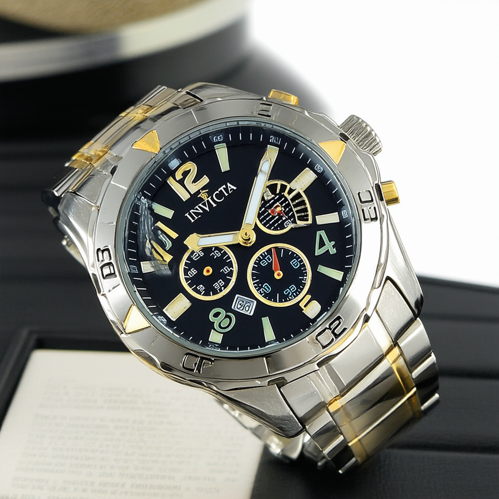 Invicta Men's 17016 Specialty Analog Display Japanese Quartz Two Tone Watch