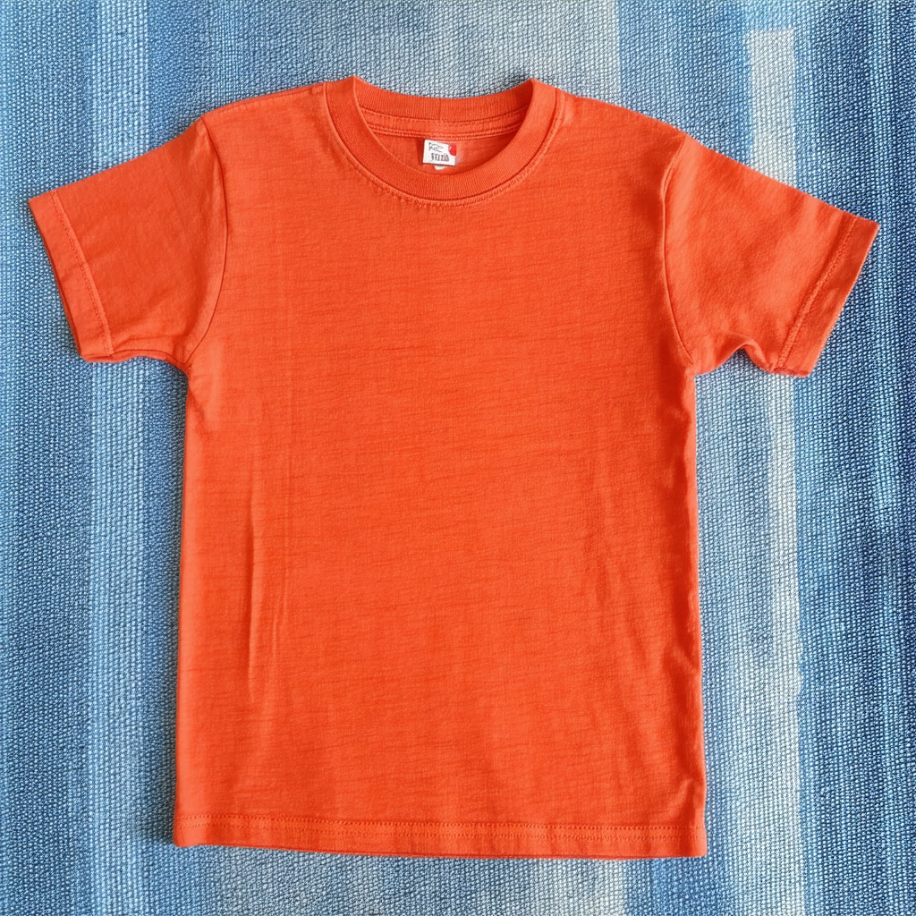 By Hanes Youth 61 Oz Tagless T-Shirt - Candy Orange - XS - (Style # 54500 - Original Label)