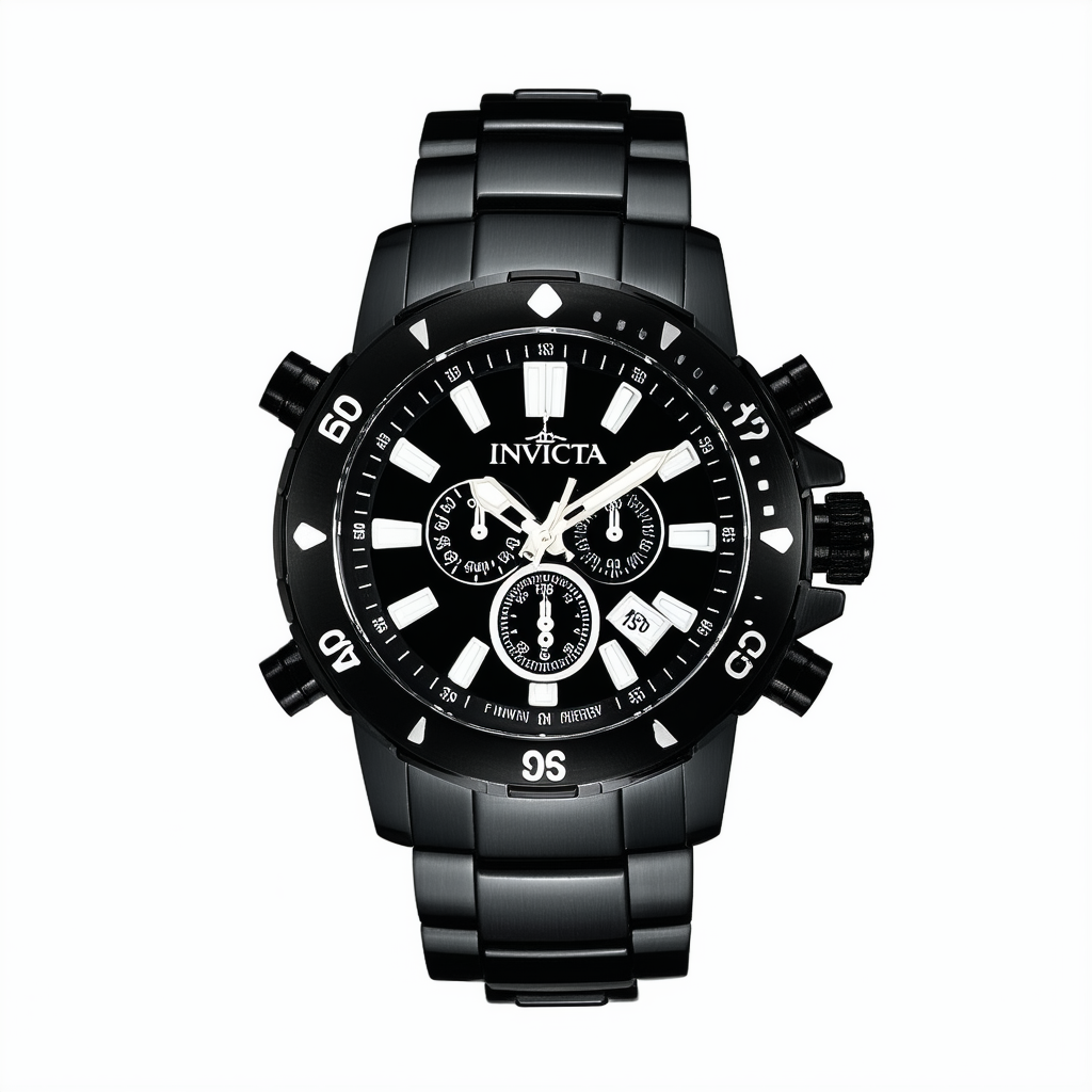Invicta Men's 15785 Bolt Analog Display Swiss Quartz Black Watch