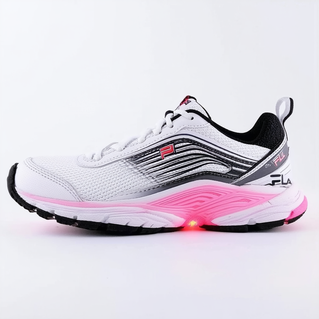 Fila Inspell Women's Inspell Shoe White/Black/Pink Glow 10 M US