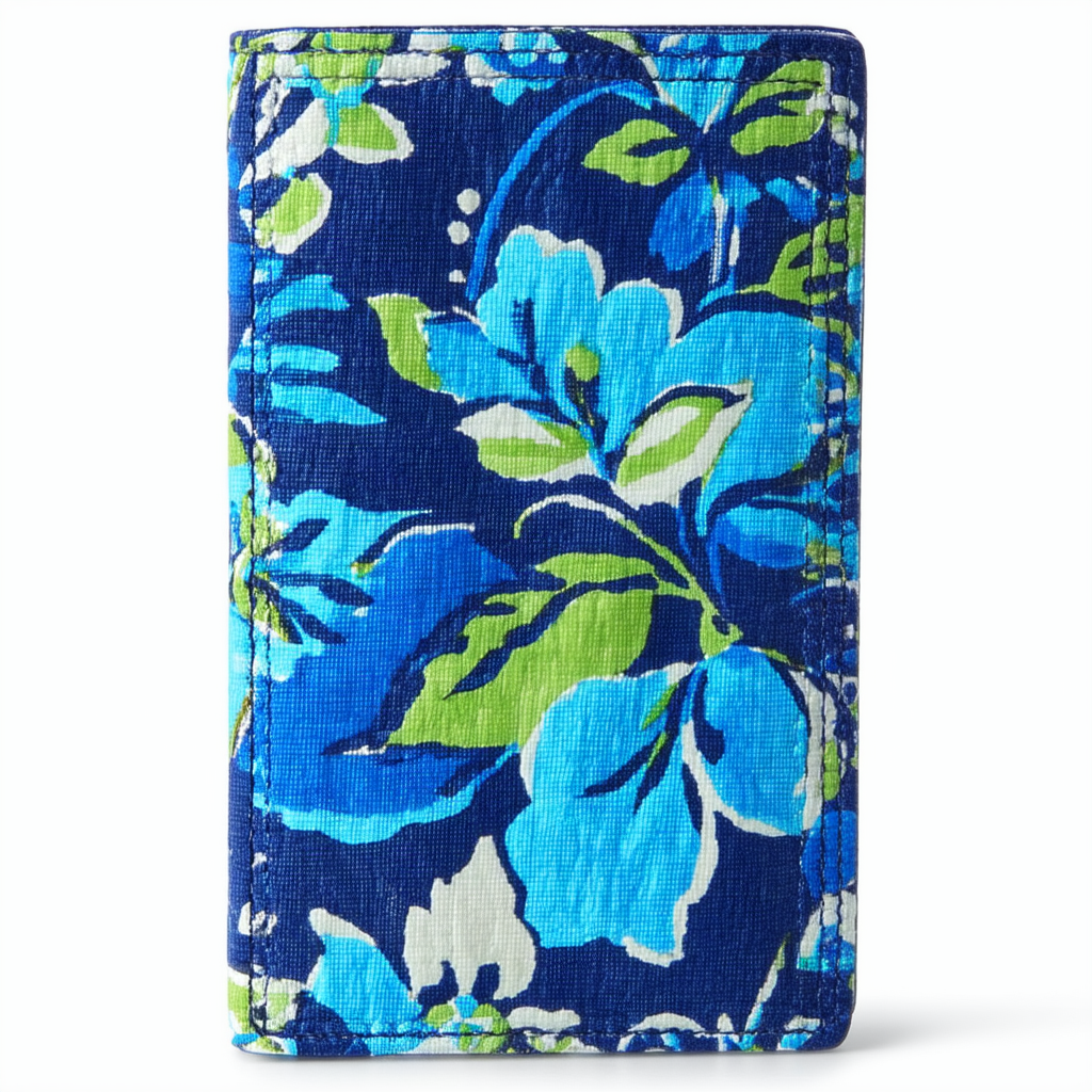 Vera Bradley Euro Wallet (Blue Bayou)