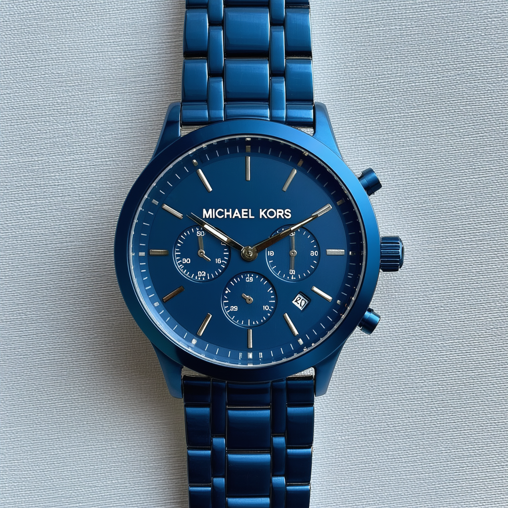 Michael Kors Men's Paxton Blue Watch MK8533