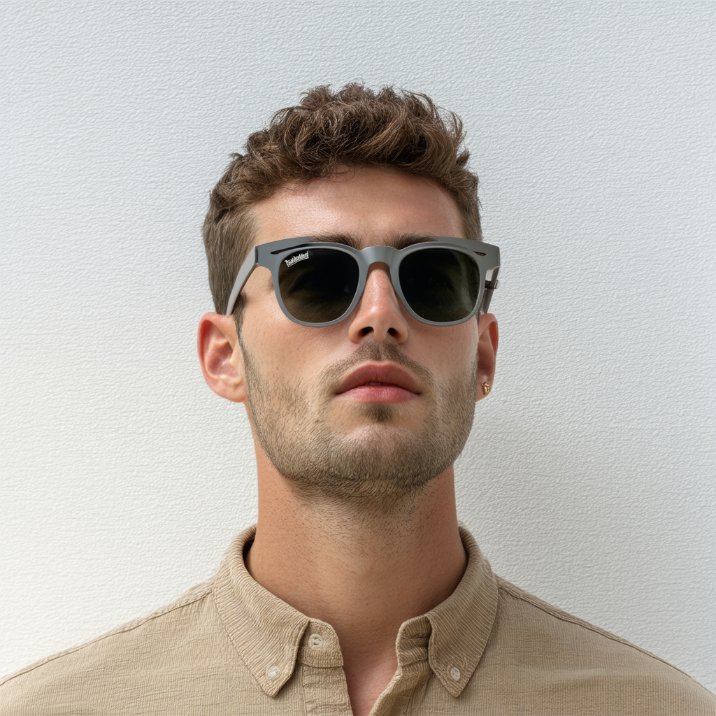 Timberland Mens TB7103 010Q Metal Navigator Fashion Sunglasses, Silver/Black