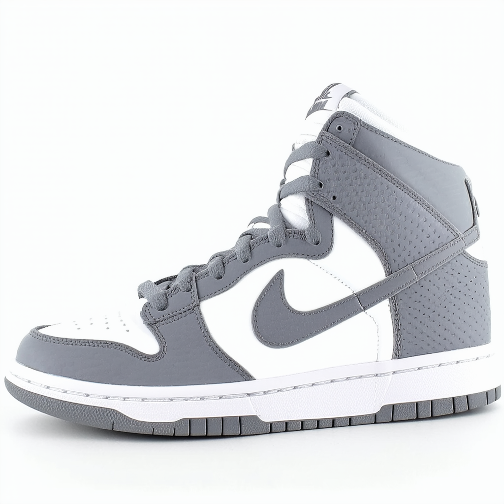 Nike Dunk Sky Hi Women Shoes Sneakers White/Cool Grey 528899-105