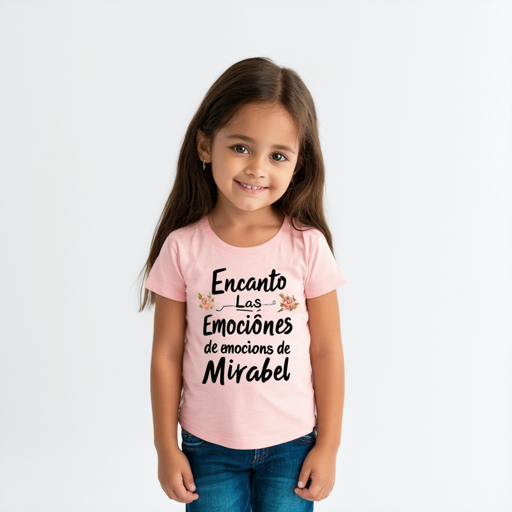Girl's Encanto Las Emociones De Mirabel T-Shirt