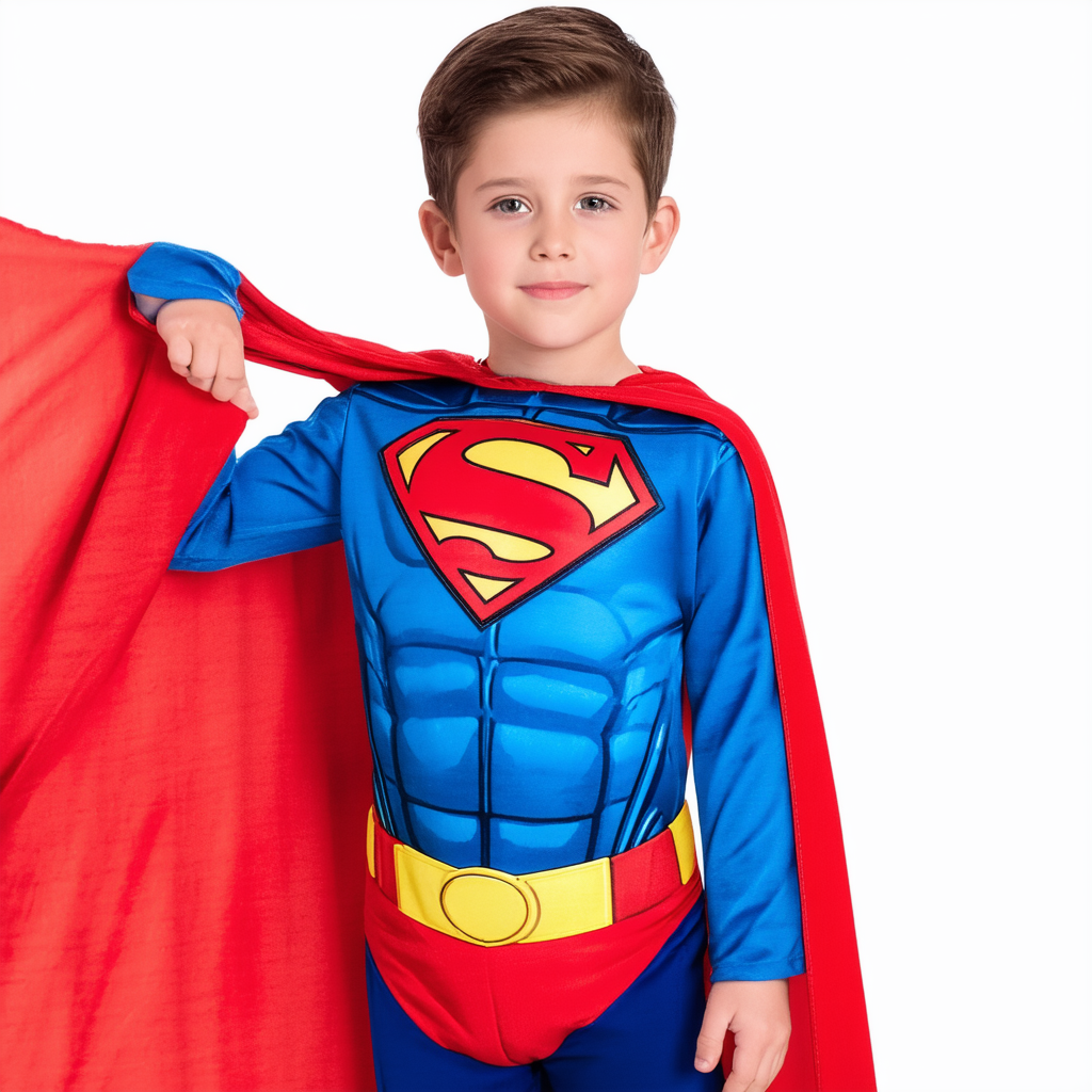Rubie's Justice League Child's Deluxe Superman Costume, Large