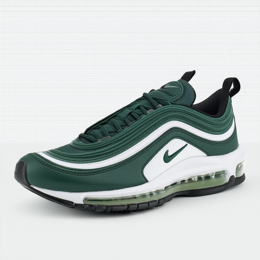 Nike Men's Air Max 97-2013 Hyp Mc Grn/White/Dk Mc Grn/Drk Bs Running Shoe 8.5 Men US