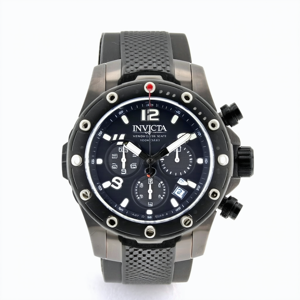 Invicta Men's 16986 Venom Analog Display Swiss Quartz Grey Watch