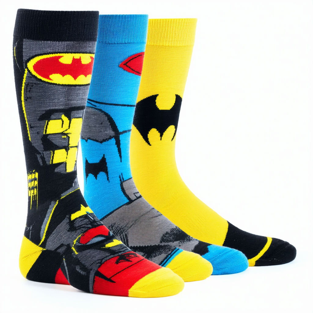 DC Superhero Sock Collection (5 Pack)