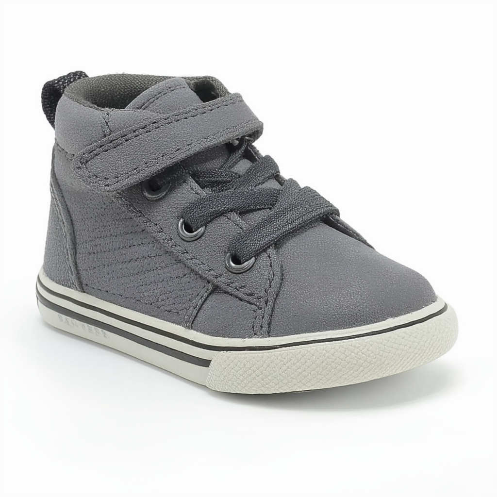 Carter's Boy's Caruso Grey High-top Sneaker,