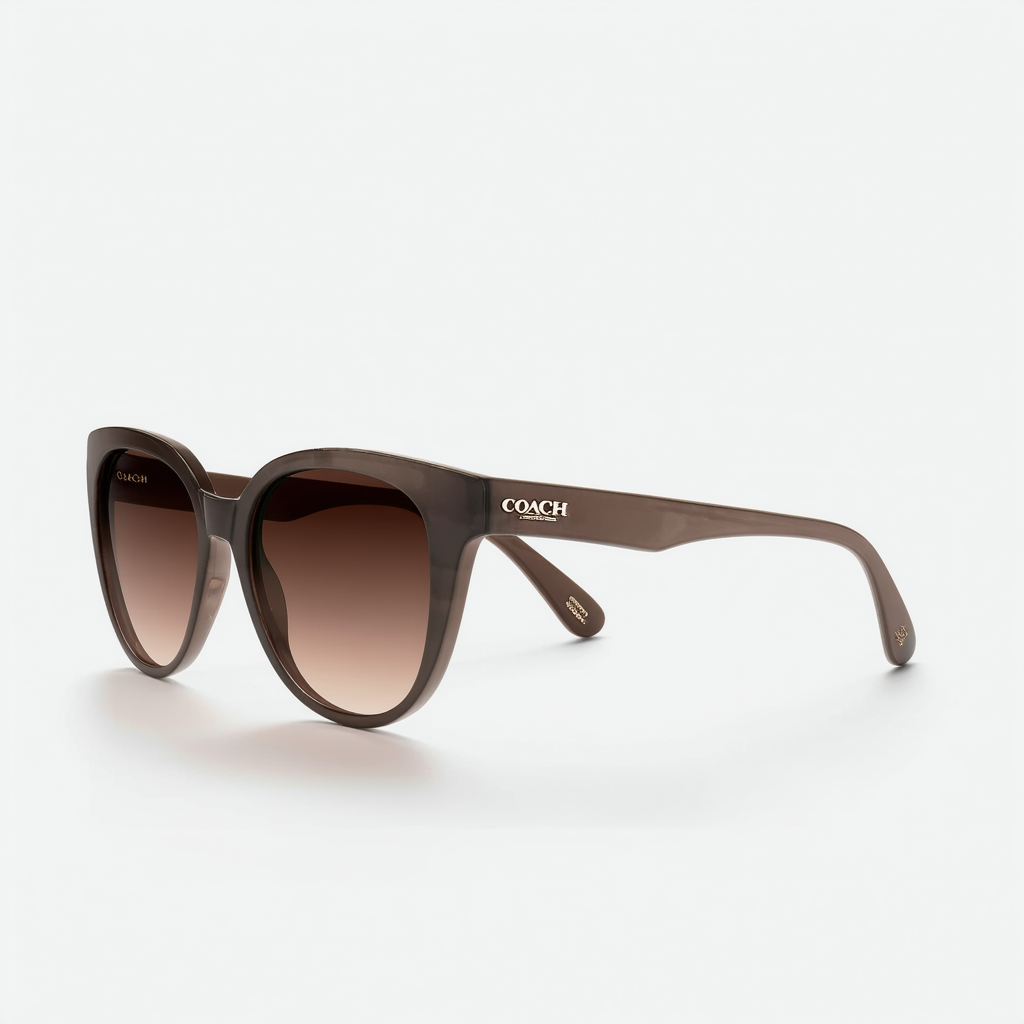 Coach L090 Bryn Sunglasses HC8119 525713 Sepia Smoke Gradient 56 16 140
