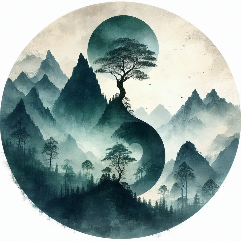 The Mountain Women's Yin Yang Tree