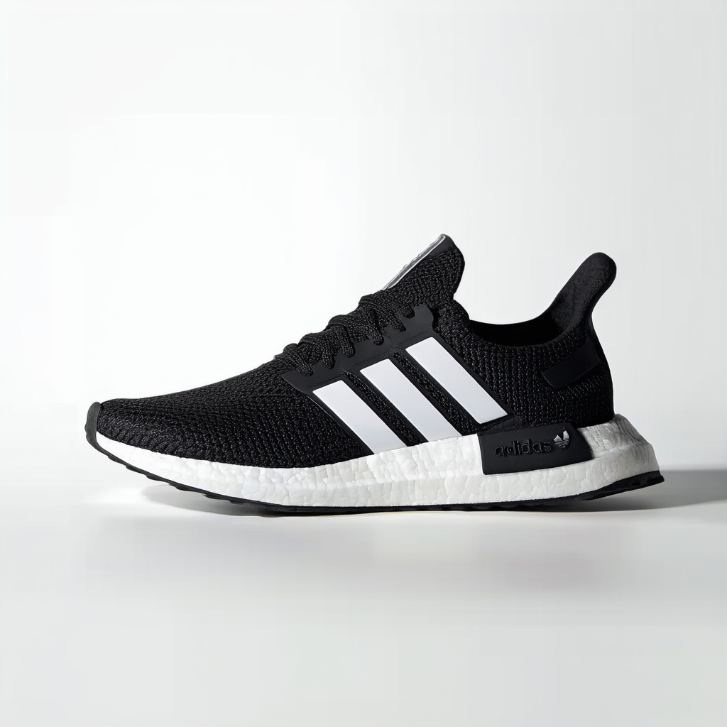 adidas Originals Men's Swift Running Shoes (9 D(M) US, Black/Black/White)
