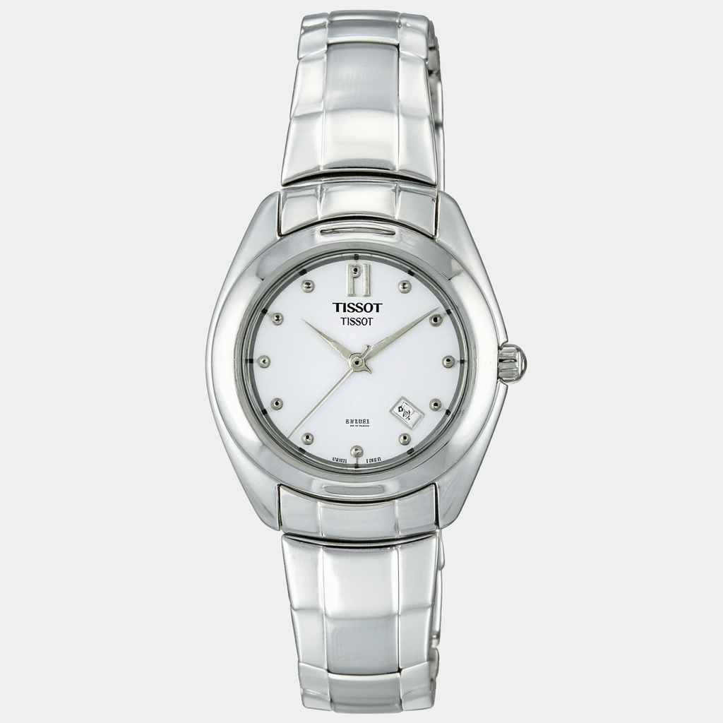 Tissot Women's T52.5.121.12 White Dial Desire Watch