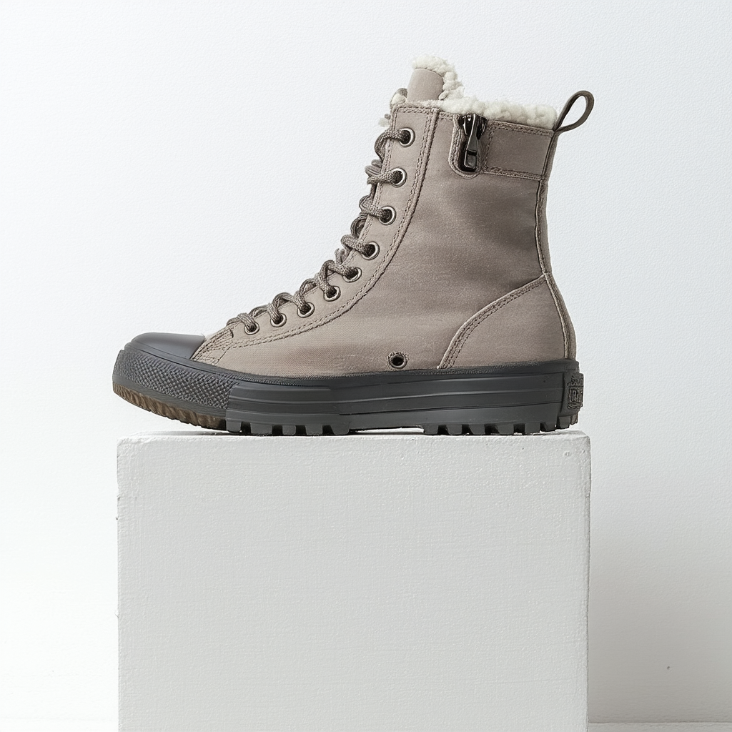 Converse Boots Men Waterproof Insulated SWAT Zipper Boots 8878